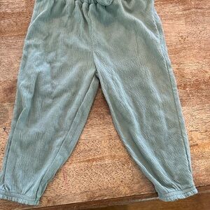 Carter's Sage Green Corduroy Joggers